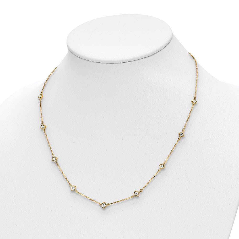 Diamond Multi-Station Necklaces