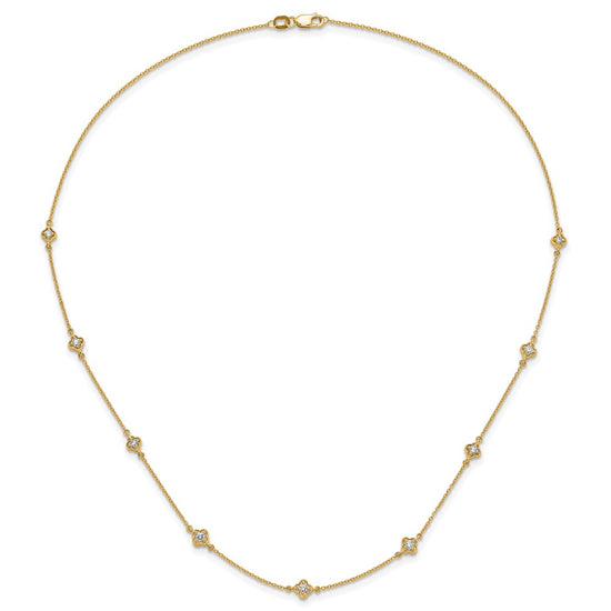 Diamond Multi-Station Necklaces