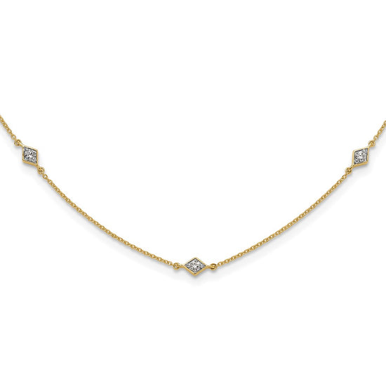 Diamond Multi-Station Necklaces