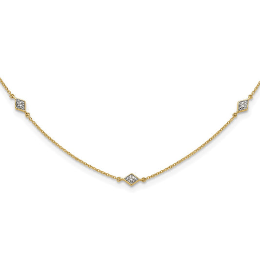 Diamond Multi-Station Necklaces