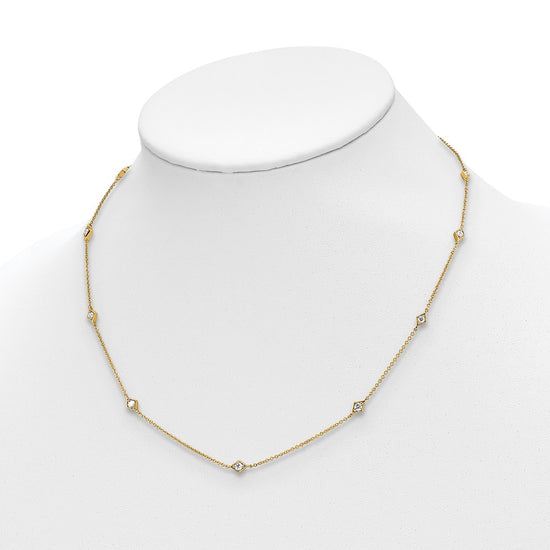Diamond Multi-Station Necklaces