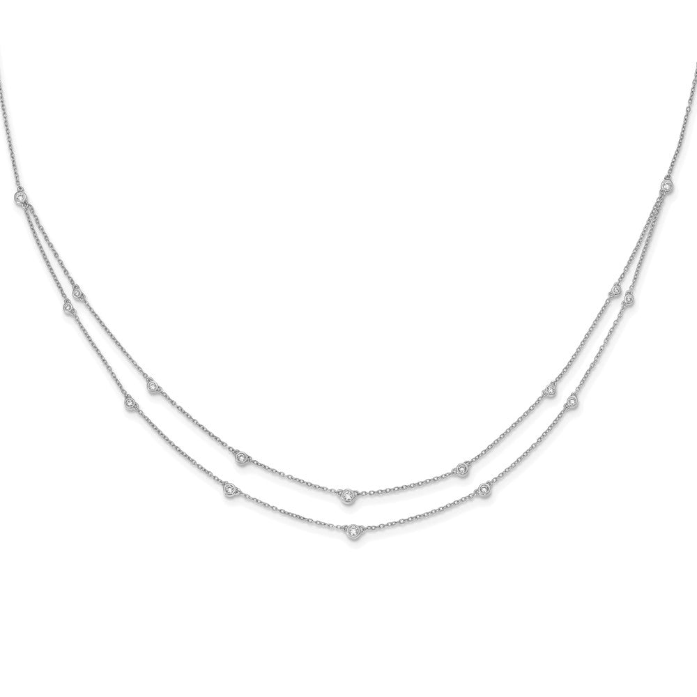 Multi Station Double Strand Necklaces
