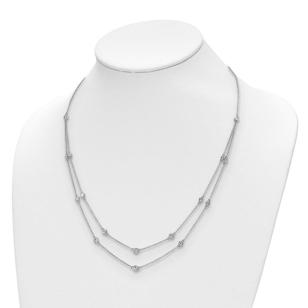 Multi Station Double Strand Necklaces
