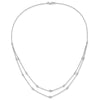 Multi Station Double Strand Necklaces