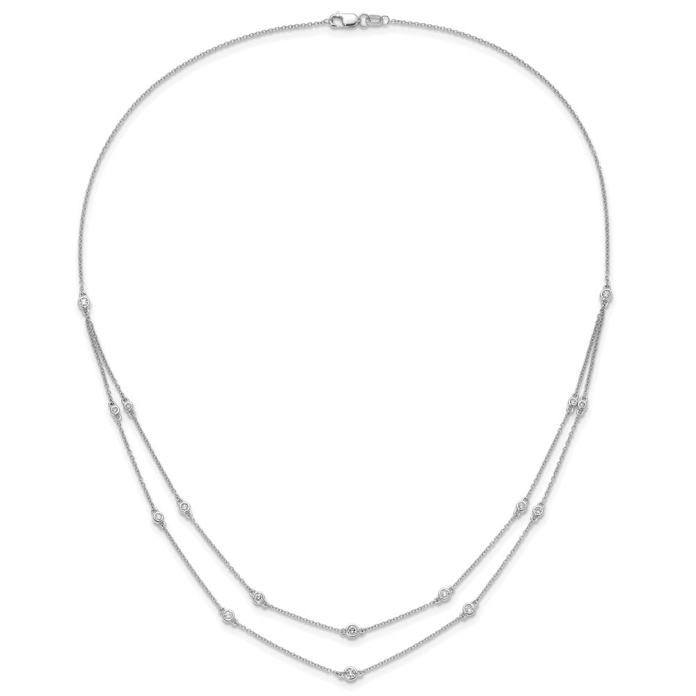 Multi Station Double Strand Necklaces