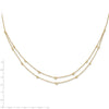 Multi Station Double Strand Necklaces