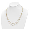 Multi Station Double Strand Necklaces