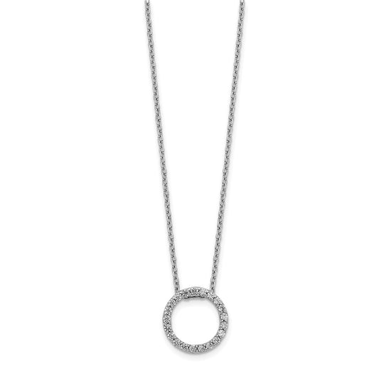 Diamond Circle Necklaces