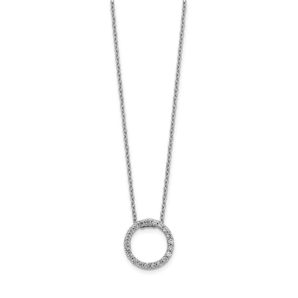 Diamond Circle Necklaces