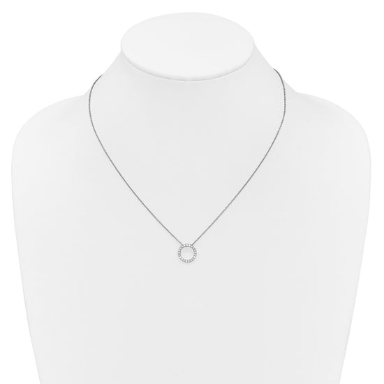 Diamond Circle Necklaces