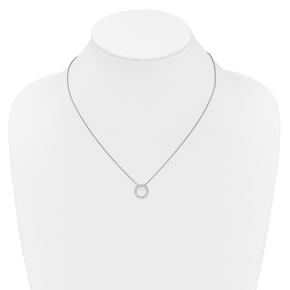 Diamond Circle Necklaces