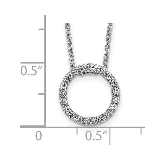 Diamond Circle Necklaces