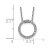 Diamond Circle Necklaces