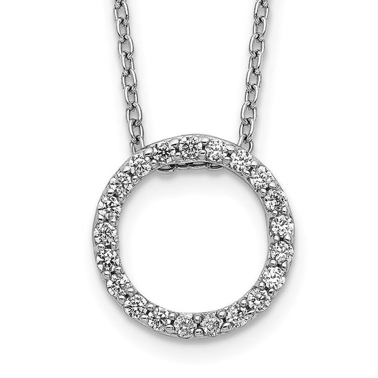 Diamond Circle Necklaces