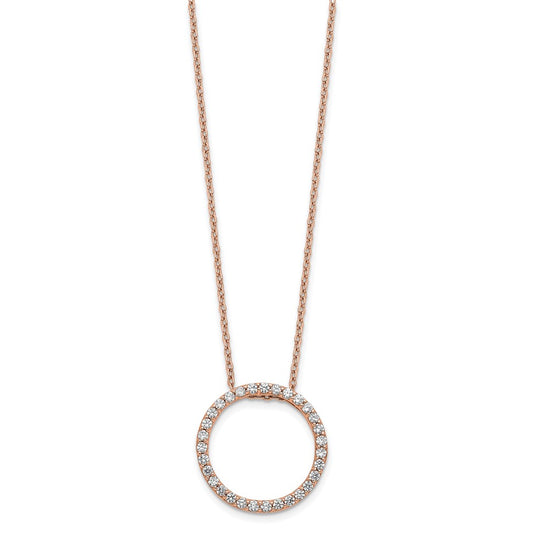 Diamond Circle Necklaces