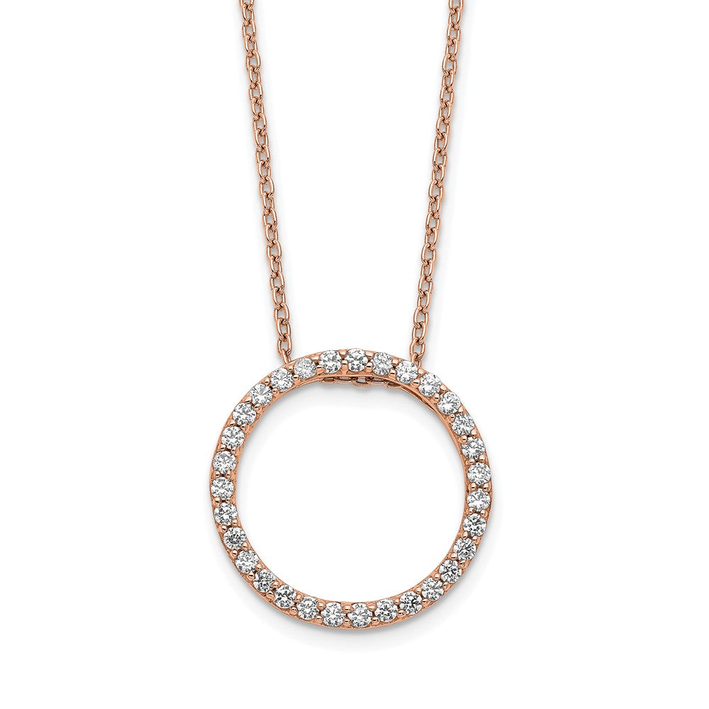 Diamond Circle Necklaces