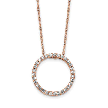 Diamond Circle Necklaces