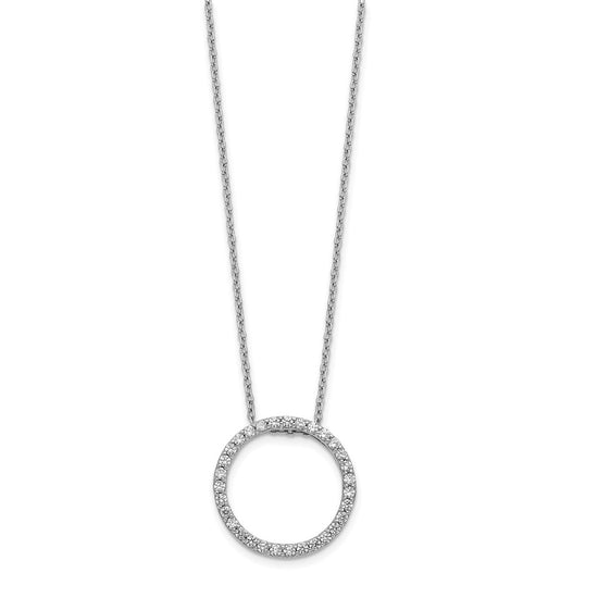 Diamond Circle Necklaces