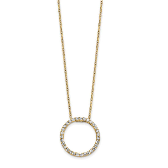 Diamond Circle Necklaces