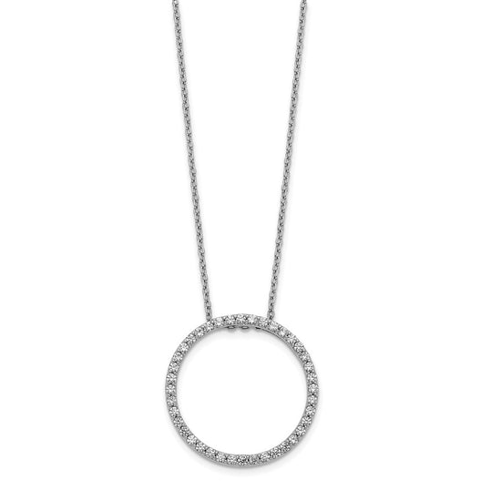 Diamond Circle Necklaces