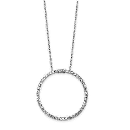 Diamond Circle Necklaces