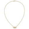 Diamond Heart Infinity Necklaces