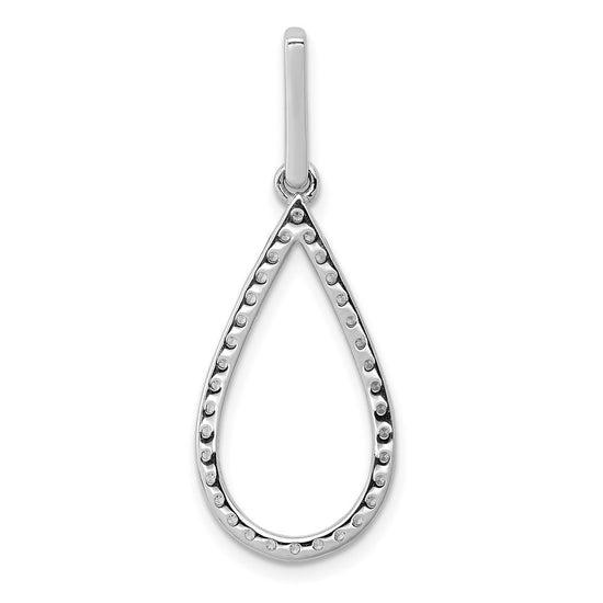Diamond Teardrop Pendants