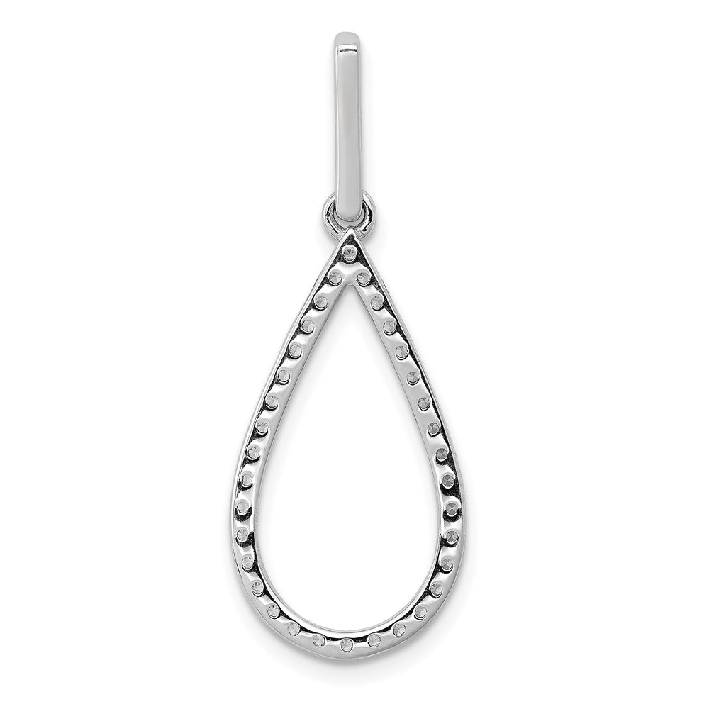 Diamond Teardrop Pendants