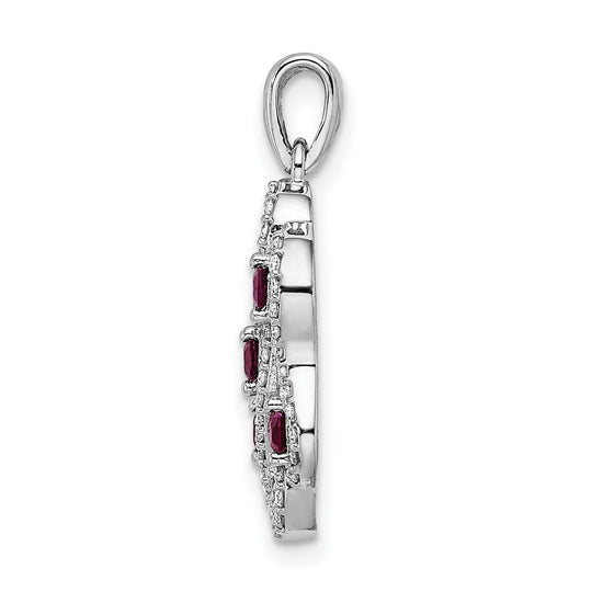 Gemstone & Diamond Fancy Chain Slides