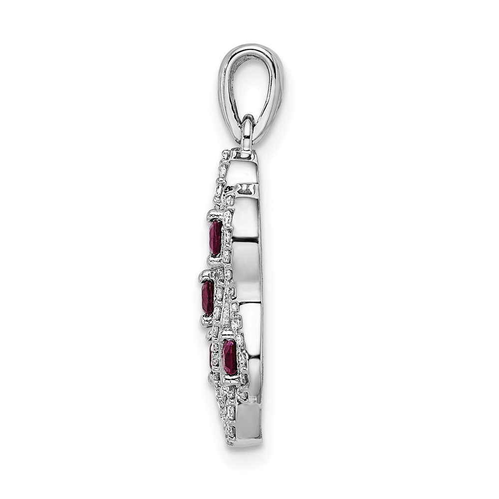 Gemstone & Diamond Fancy Chain Slides
