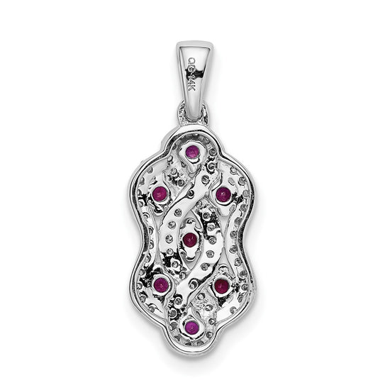 Gemstone & Diamond Fancy Chain Slides