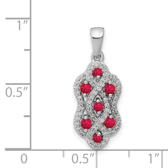 Gemstone & Diamond Fancy Chain Slides