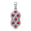 Gemstone & Diamond Fancy Chain Slides