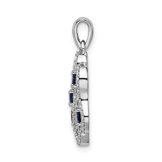 Gemstone & Diamond Fancy Chain Slides
