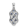 Gemstone & Diamond Fancy Chain Slides