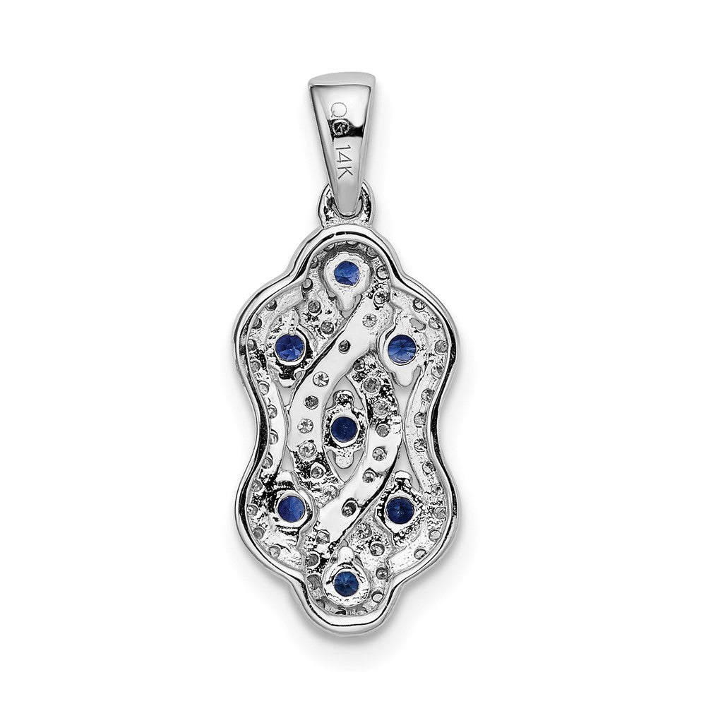 Gemstone & Diamond Fancy Chain Slides