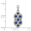 Gemstone & Diamond Fancy Chain Slides