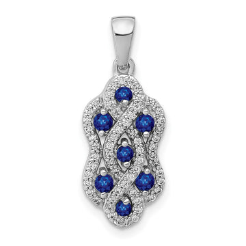 Gemstone & Diamond Fancy Chain Slides
