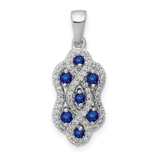 Gemstone & Diamond Fancy Chain Slides