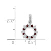 Gemstone and Diamond Fany Circle Pendants
