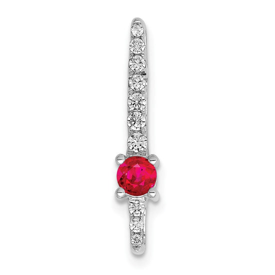 Gemstone & Diamond Fancy Chain Slides