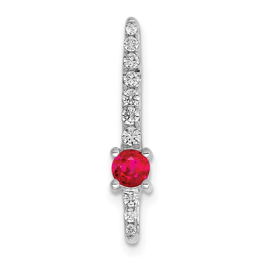 Gemstone & Diamond Fancy Chain Slides