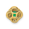 Round Gemstone & Diamond Chain Slides