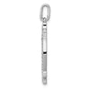 14k White Gold 1/4 carat Diamond Fancy Vintage Pendant