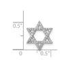 Diamond Star of David Chain Slides