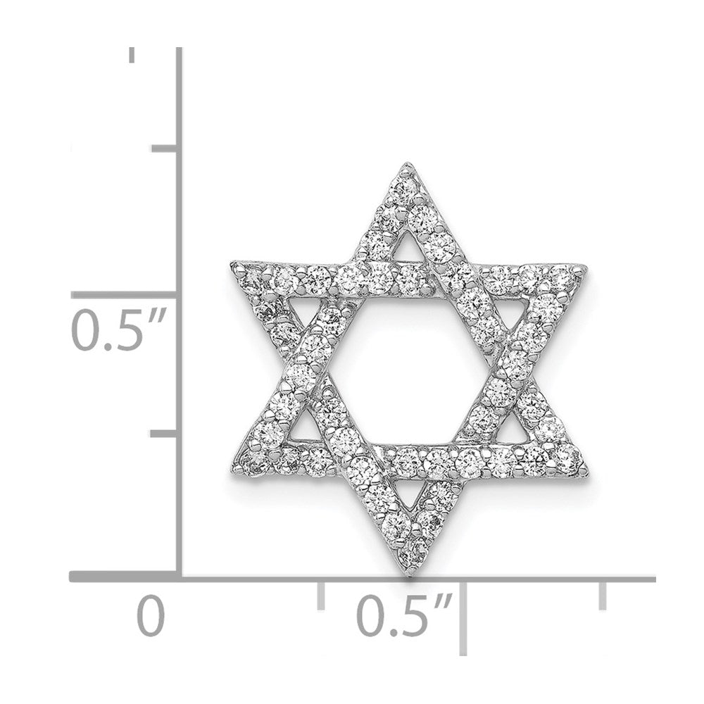 Diamond Star of David Chain Slides