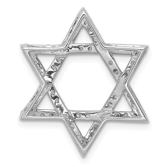 Diamond Star of David Chain Slides