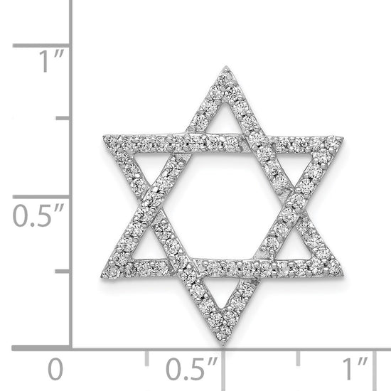 Diamond Star of David Chain Slides