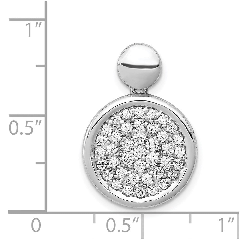Diamond Fancy Circle Pendants