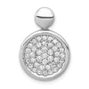Diamond Fancy Circle Pendants